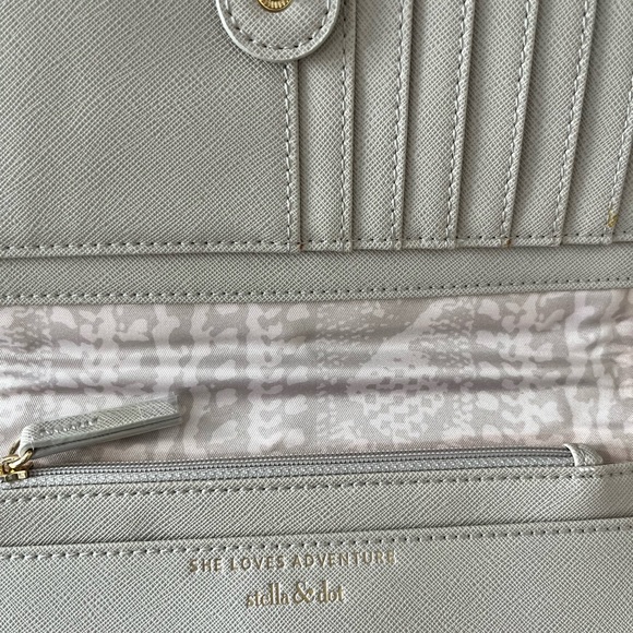 NWT Stella & Dot Snakeskin Wallet - Picture 5 of 5